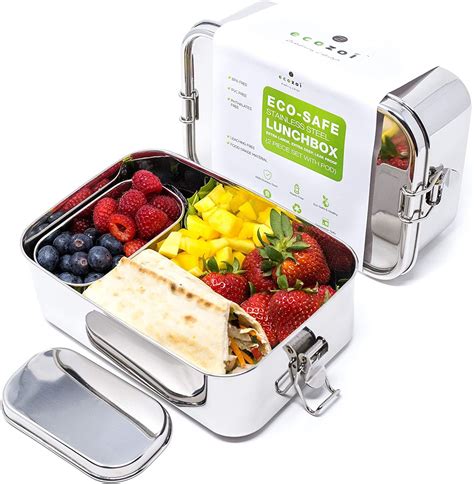 eco lunch box stainless steel|stainless steel lunch box small.